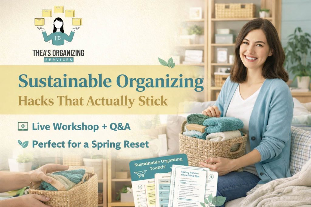 Sustainable Organizing event