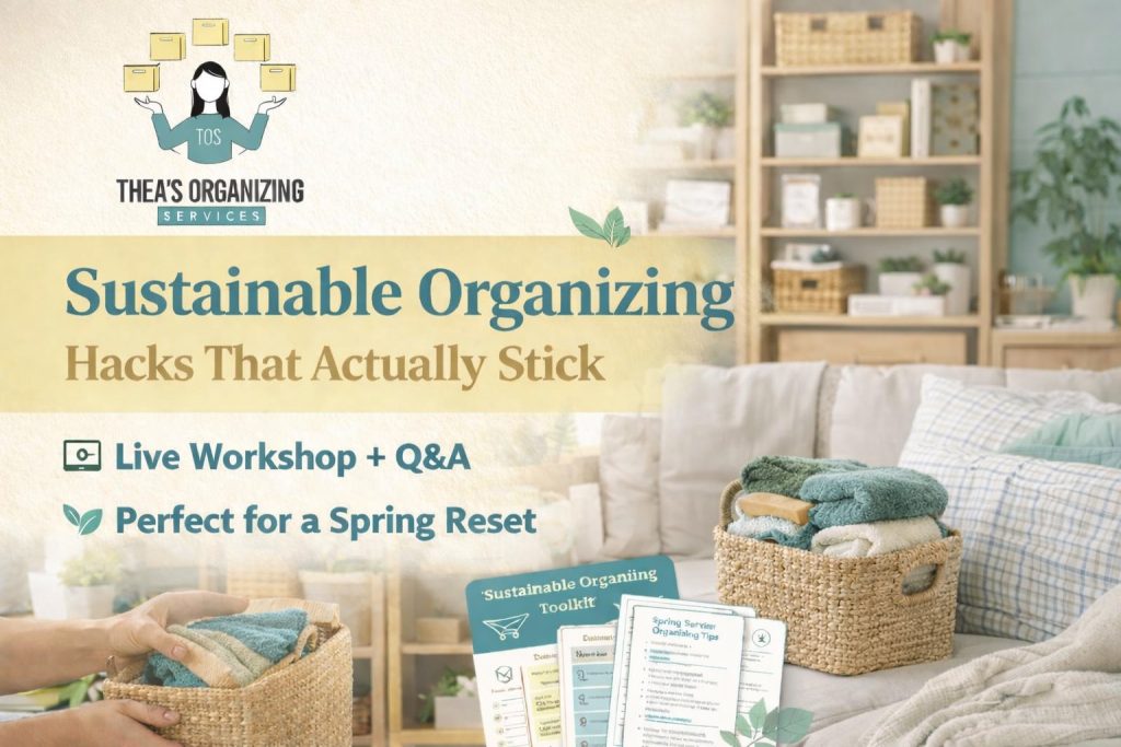 Sustainable Organizing event